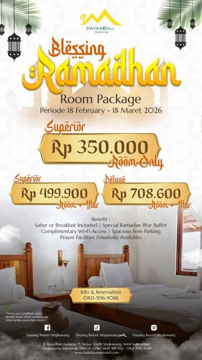 Blessing Ramadhan Room Package